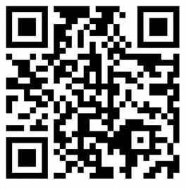 Black and white QR code on a white background. The code consists of a grid of small black and white squares. The purpose or linked content of the QR code is not visible within the image.